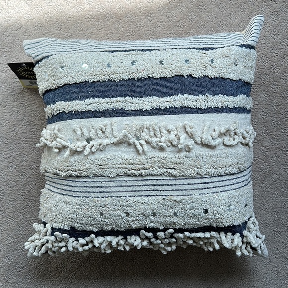 NWT Boho Accent Throw Pillow - Picture 2 of 6